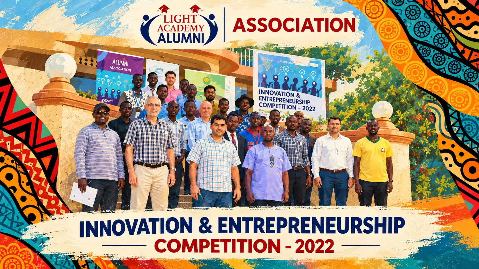 Light Academy Alumni Association Innovation & Entrepreneurship Competition 2022 katılımcılarının toplu fotoğrafı